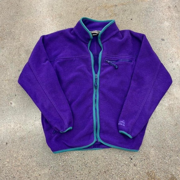 Other - Vintage 90s Eastern Mountain Sports Purple Zip Up Jacket size large